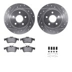 Dynamite Friction 7512-27036 Disc Brake Kit - Rear - view 1