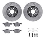 Dynamic Friction 7512-27052 Disc Brake Kit - Front - view 1