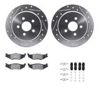 Dynamite Friction 7512-39002 Disc Brake Kit - Rear - view 1