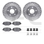 Dynamite Friction 7512-40042 Disc Brake Kit - Rear - view 1