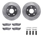 Dynamite Friction 7512-40082 Disc Brake Kit - Front - view 1