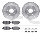 Dynamite Friction 7512-40097 Disc Brake Kit - Rear - view 1