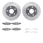 Dynamite Friction 7512-42019 Disc Brake Kit - Front - view 1