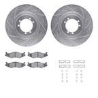 Dynamite Friction 7512-44004 Disc Brake Kit - Rear - view 1