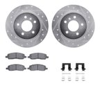 Dynamite Friction 7512-45005 Disc Brake Kit - Rear - view 1