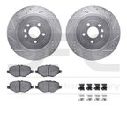 Dynamite Friction 7512-54215 Disc Brake Kit - Rear - view 1