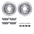 Dynamite Friction 7512-54228 Disc Brake Kit - Rear - view 1