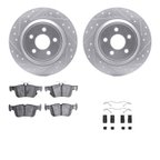 Dynamite Friction 7512-55009 Disc Brake Kit - Rear - view 1