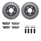 Dynamite Friction 7512-56076 Disc Brake Kit - Rear - view 1