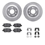 Dynamite Friction 7512-58028 Disc Brake Kit - Rear - view 1