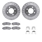 Dynamite Friction 7512-67039 Disc Brake Kit - Rear - view 1
