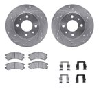 Dynamic Friction 7512-67093 Disc Brake Kit - Front - view 1