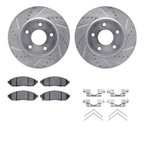 Dynamite Friction 7512-67096 Disc Brake Kit - Front - view 1