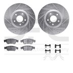 Dynamite Friction 7512-68059 Disc Brake Kit - Front - view 1