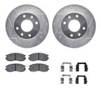 Dynamic Friction 7512-72034 Disc Brake Kit - Front - view 1