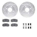 Dynamic Friction 7512-72041 Disc Brake Kit - Front - view 1