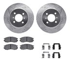 Dynamic Friction 7512-72054 Disc Brake Kit - Front - view 1