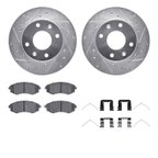 Dynamic Friction 7512-72085 Disc Brake Kit - Front - view 1