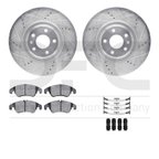 Dynamite Friction 7512-73407 Disc Brake Kit - Front - view 1