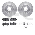Dynamic Friction 7512-74115 Disc Brake Kit - Front - view 1