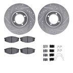 Dynamic Friction 7512-76025 Disc Brake Kit - Front - view 1