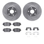 Dynamite Friction 7512-76062 Disc Brake Kit - Front - view 1