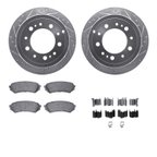 Dynamite Friction 7512-76116 Disc Brake Kit - Rear - view 1
