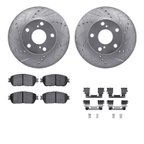 Dynamite Friction 7512-76138 Disc Brake Kit - Front - view 1
