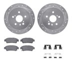 Dynamic Friction 7512-76182 Disc Brake Kit - Rear - view 1