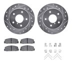 Dynamic Friction 7512-80015 Disc Brake Kit - Rear - view 1
