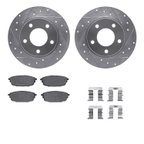 Dynamite Friction 7512-80020 Disc Brake Kit - Rear - view 1