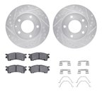 Dynamic Friction 7512-80142 Disc Brake Kit - Front - view 1