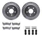 Dynamite Friction 7512-99357 Disc Brake Kit - Rear - view 1