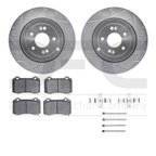 Dynamite Friction 7612-03002 Disc Brake Kit - Rear - view 1