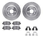 Dynamite Friction 7612-11021 Disc Brake Kit - Rear - view 1