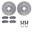 Dynamite Friction 7612-13011 Disc Brake Kit - Front - view 1