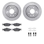 Dynamic Friction 7612-20004 Disc Brake Kit - Rear - view 1