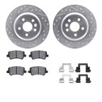Dynamite Friction 7612-27038 Disc Brake Kit - Rear - view 1