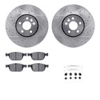 Dynamite Friction 7612-27047 Disc Brake Kit - Front - view 1