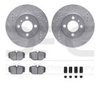 Dynamite Friction 7612-31014 Disc Brake Kit - Front - view 1