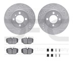 Dynamite Friction 7612-31015 Disc Brake Kit - Front - view 1