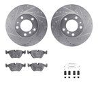 Dynamic Friction 7612-31021 Disc Brake Kit - Front - view 1