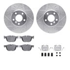 Dynamite Friction 7612-31112 Disc Brake Kit - Front - view 1