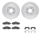 Dynamite Friction 7612-46008 Disc Brake Kit - Front - view 1