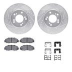 Dynamite Friction 7612-58002 Disc Brake Kit - Front - view 1