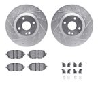 Dynamic Friction 7612-80008 Disc Brake Kit - Front - view 1