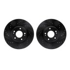 Dynamite Friction 8002-03018 Disc Brake Rotor Set - Front - view 1