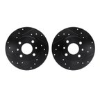 Dynamite Friction 8002-07004 Disc Brake Rotor Set - Rear - view 1