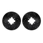 Dynamite Friction 8002-13010 Disc Brake Rotor Set - Front - view 1