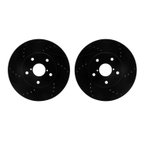 Dynamite Friction 8002-13020 Disc Brake Rotor Set - Front - view 1